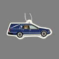 Paper Air Freshener - Colorized Cadillac Hearse Tag W/ Tab